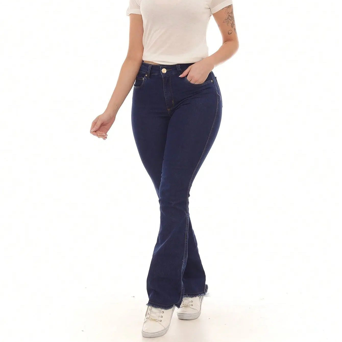 Calça jeans flare