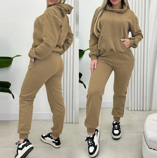 Conjunto moletom com capuz