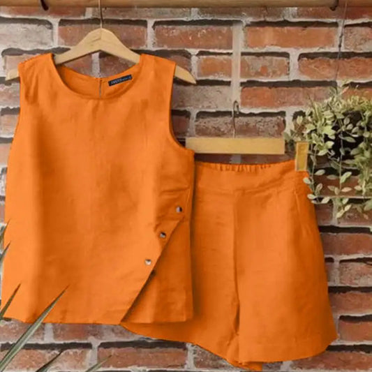 Conjunto de verão casual feminino
