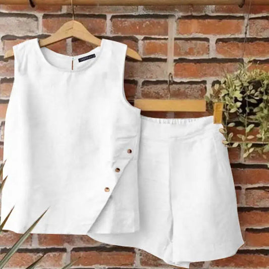 Conjunto de verão casual feminino