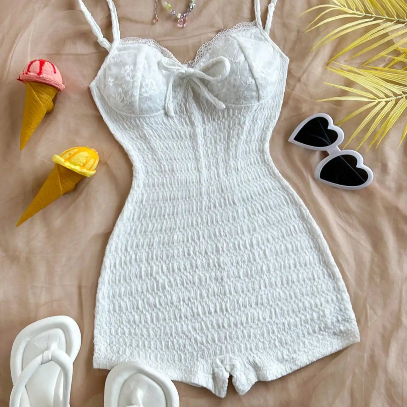 Macacão Pure Wind com alças finas