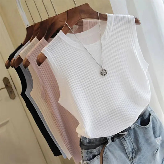 Blusa regata gola redonda