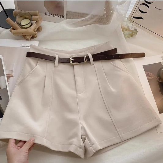 Shorts feminino cintura alta